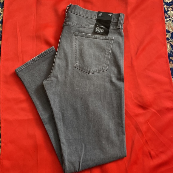 J. BRAND GREY LUNA SLIM FIT JEAN - Picture 3 of 11